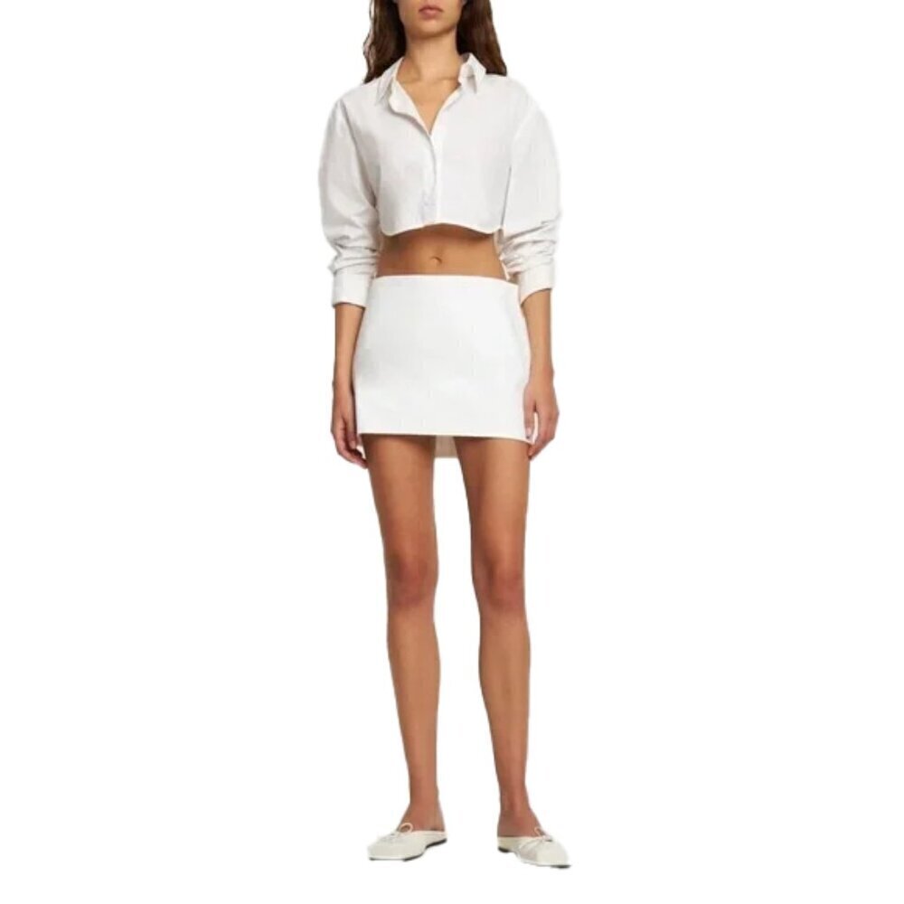 🔥 INTERIOR The Demi cotton mini skirt SIZE 10